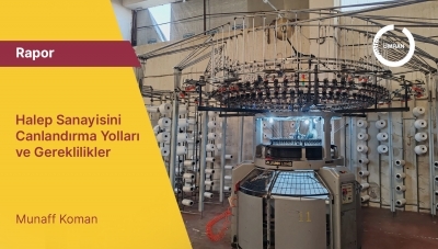 Halep Sanayisini Canlandırma  Yolları ve Gereklilikler