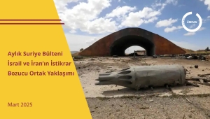 Aylık Suriye Bülteni  İsrail ve İran’ın İstikrar Bozucu Ortak Yaklaşımı